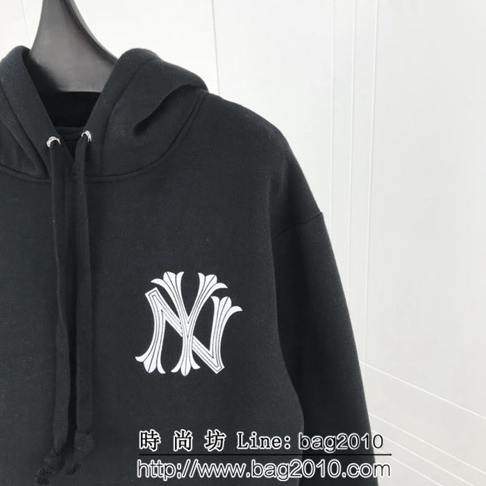 Chrome hearts 克羅心 18ss秋冬新款 梵文印花圖案 加絨加厚連帽衛衣 情侶款 ydi1294